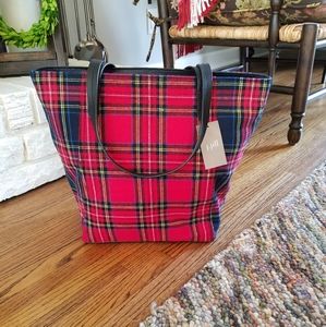 J. Jill Multi Plaid Bag